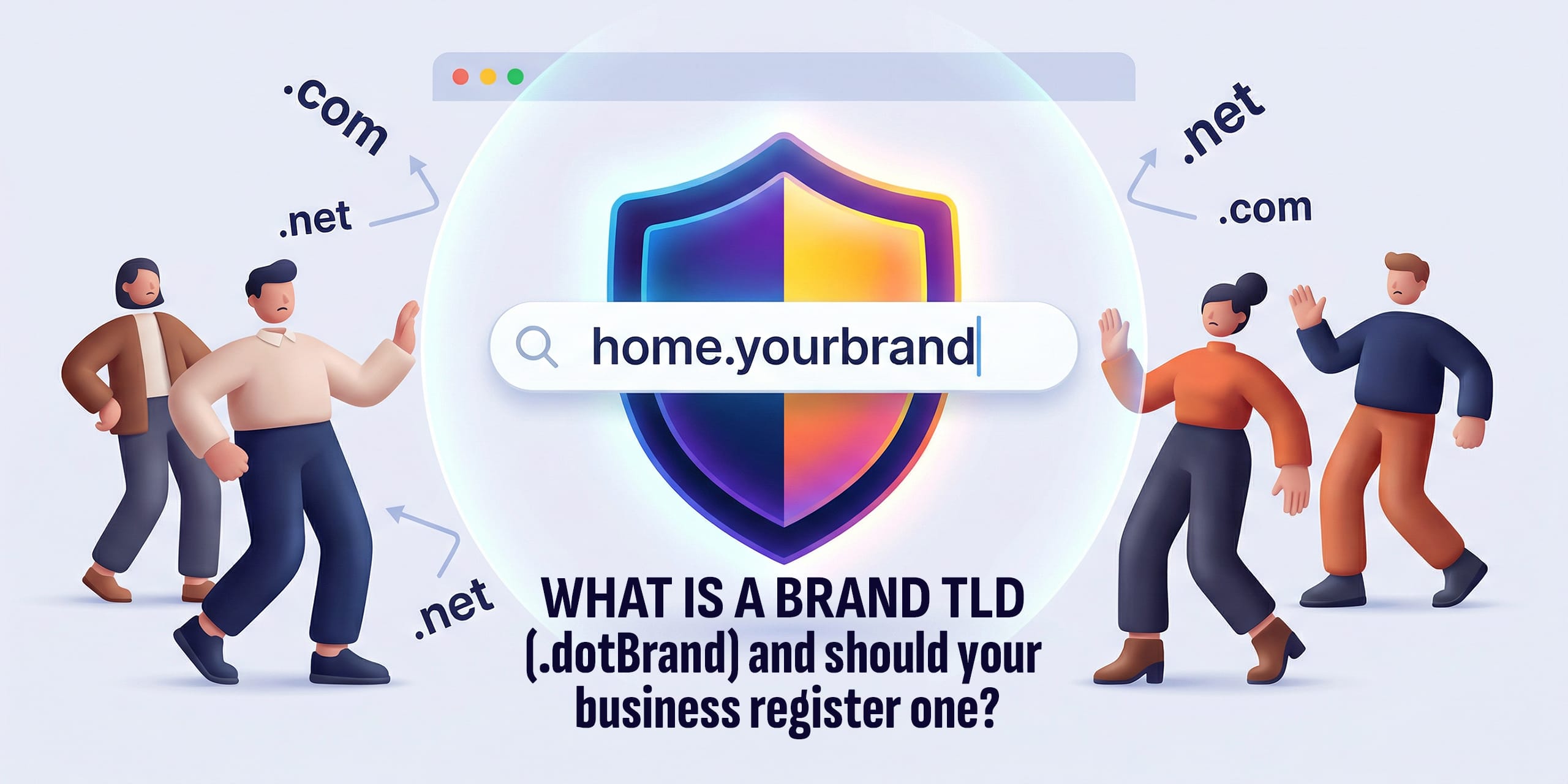What is a brand TLD dotBrand, and how do businesses use custom domain extensions