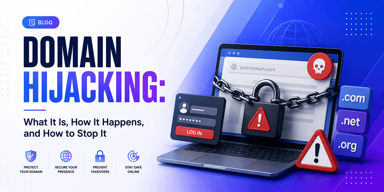 domain hijacking risks, registrar security settings, domain lock protection, and website ownership security.